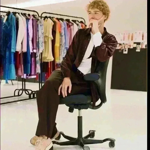 Seis Marjan women’s leather combat boots- chocolate brown - Picture 9 of 11